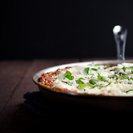 Mushroom Skillet Lasagna