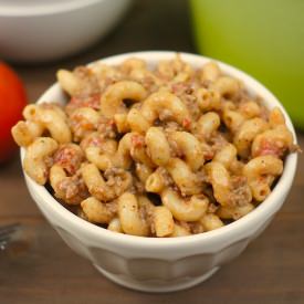 Healthier Chili-Cheese Macaroni