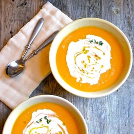 Roasted Autumn Vegetable Soup