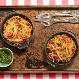 Cheddar & Chorizo Tartiflette