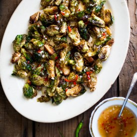 Crispy Fried Brussels Sprouts