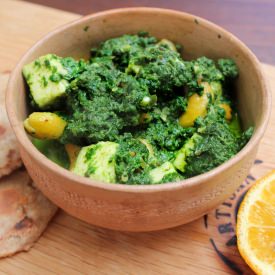 Simplified Palak Paneer