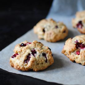 Scones with Cowberries