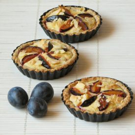 Plum and Cheese Tartelettes