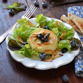 Grilled Goat Cheese Salad
