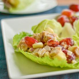 Chicken&Peanut Butter Lettuce Wrap