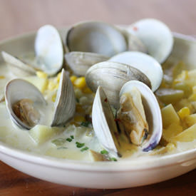 Corn and Clam Chowder