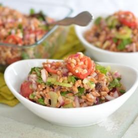 Sweet and Savory Farro Salad