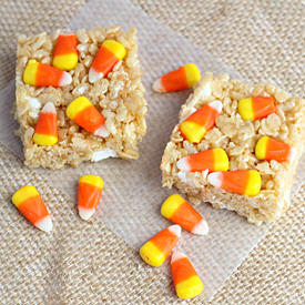 Candy Corn Rice Krispies