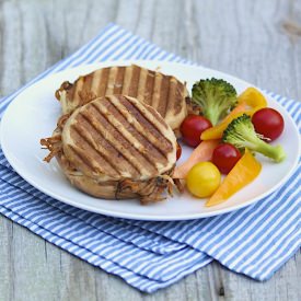 Grilled Pulled Pork Sandwiches
