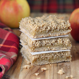 Apple Crumble Bars