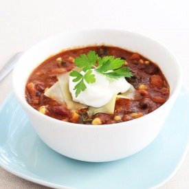3-Bean Sweet Potato Chili