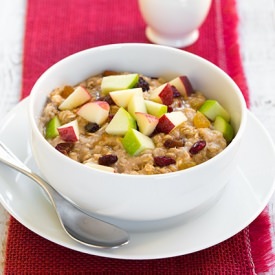 Fall Spiced Apple Oatmeal