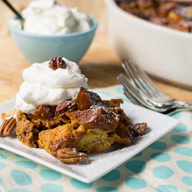Pumpkin Bread Pudding