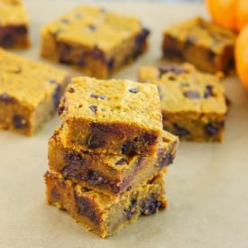 Pumpkin Chocolate Chip Bars