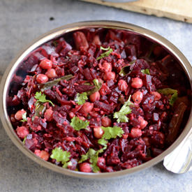 Beetroot with Garbanzo