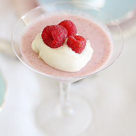 Berry Yogurt Panna Cotta