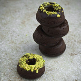 Mini Chocolate Donuts