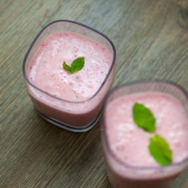 Strawberry Mint Smoothie