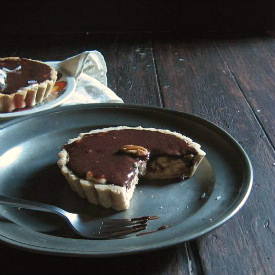 Chocolate Coconut Cream Tartlets