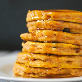 Vanilla Pumpkin Pancakes