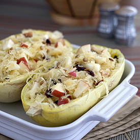 Spaghetti Squash with Apples