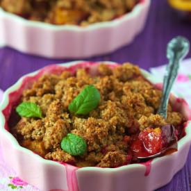 Plum Crumble