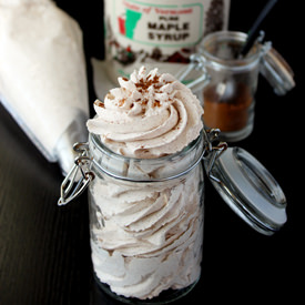 Cinnamon Maple Whipped Cream