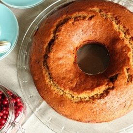 Lingonberry Cake