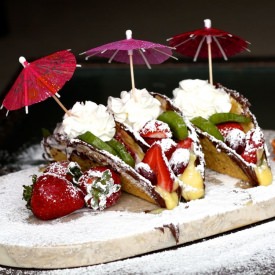 Nutella Fruit Tacos