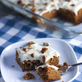 Pumpkin Sheet Cake