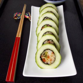 Cucumber Vegetable Maki Rolls