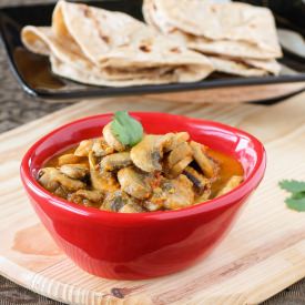 Healthy Mushroom Masala