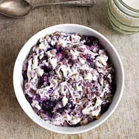 Blueberry Cheesecake Oatmeal