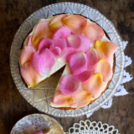 Orange, Honey and Rose Cake