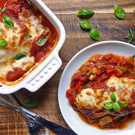 Chicken Mozzarella with Tomatoes