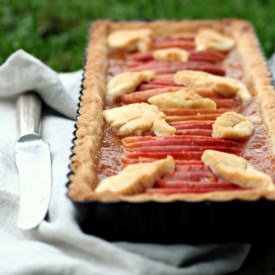 Apple Pie with Peach Jam