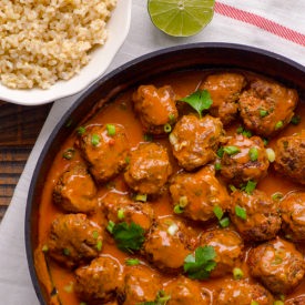 Clean Thai Turkey Meatballs