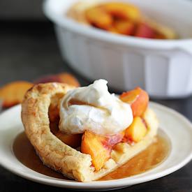 Peaches n’ Cream Puff Pancake