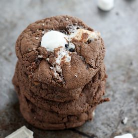 Chocolate Marshmallow Cookies
