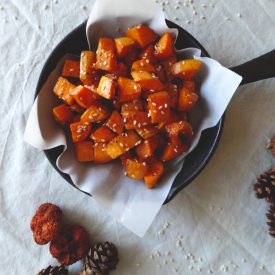 Sesame Roasted Sweet Potatoes