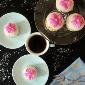 Coconut Taro Cupcakes
