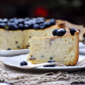 Italian Baked Ricotta Cheesecake