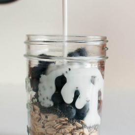 Overnight Oats with Coconut Milk