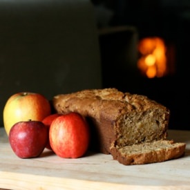 Browned Butter Apple Bread