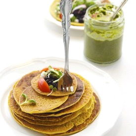 Chickpea Flour Crepes