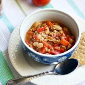 White Bean Turkey Chili.