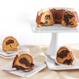 Marbled Pumpkin Bundt Cake