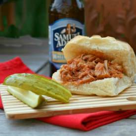 Slow Cooker BBQ Shredded Chicken