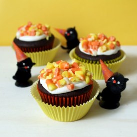 Candy Corn Cupcakes